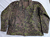 Waffen SS 1st model Plain tree camouflage smock converted to combat field jacket